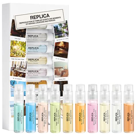 replica perfume sets|maison margiela perfume discovery set.